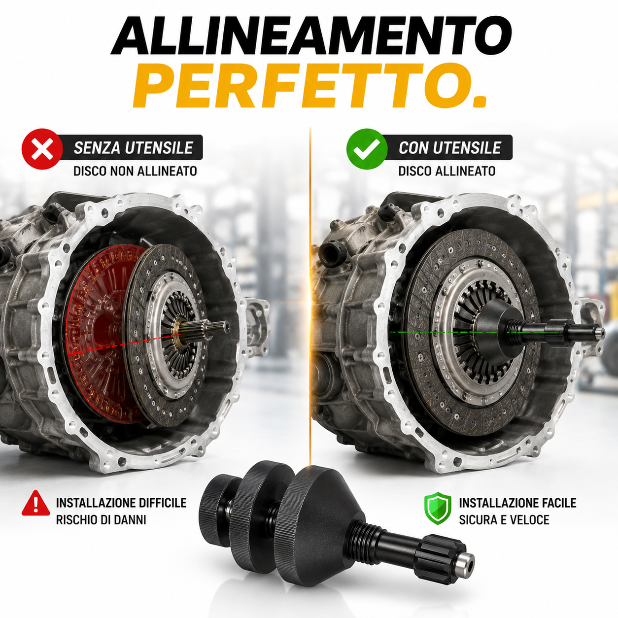 Kit Centraggio Frizione Universale