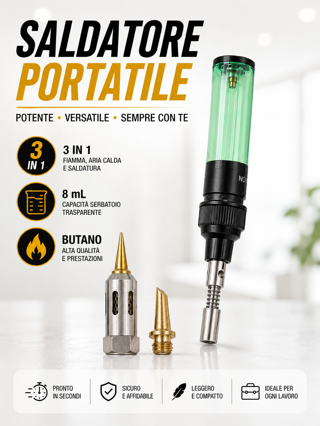 🔥Kit saldatore portatile 4 in 1🔥