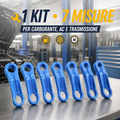 Kit Universale 7 Misure per Connettori Rapidi Auto