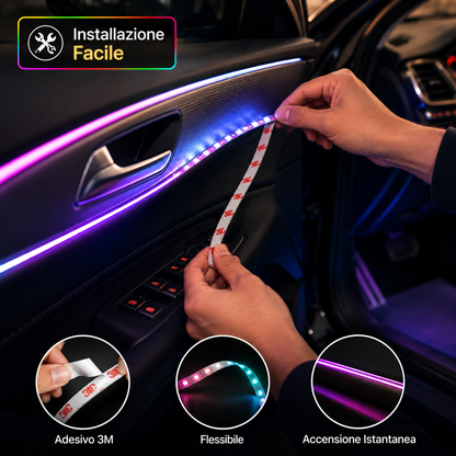Striscia LED RGB per camion con telecomando