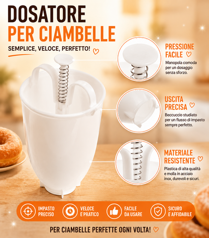 Dosatore Manuale Per Impasto Di Donut