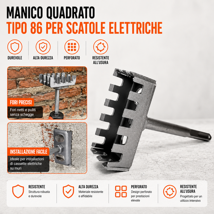 Scalpello Quadrato Sds