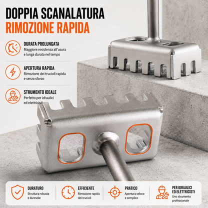 Scalpello Quadrato Sds