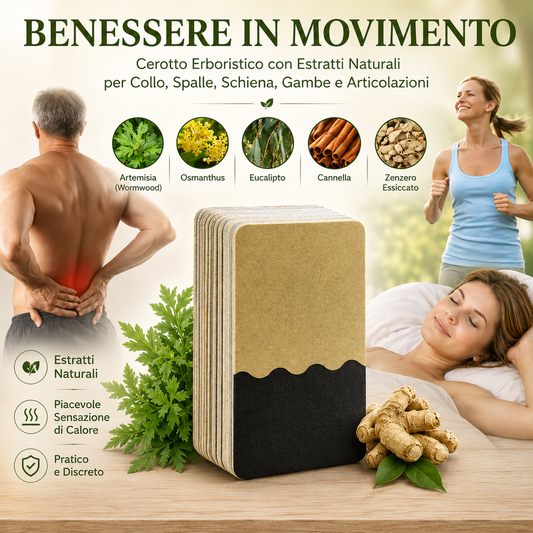 Cerotto Riscaldante Erboristico Allo Zenzero