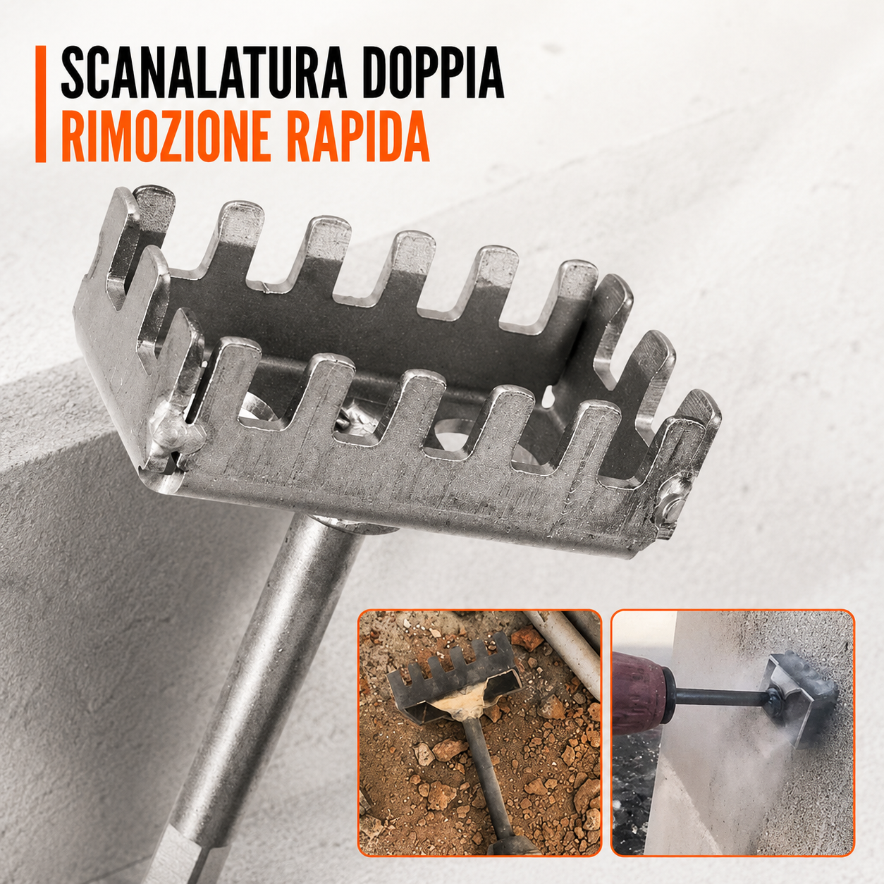 Scalpello Quadrato Sds