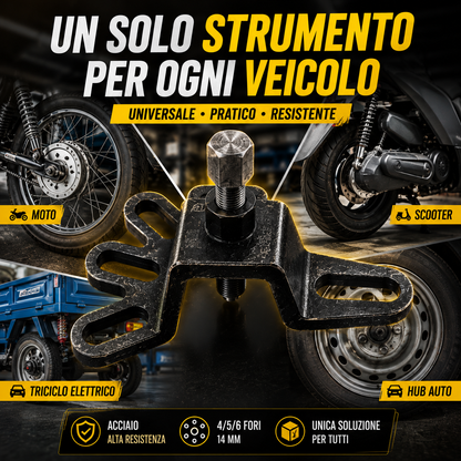 Estrattore universale per tamburi freno