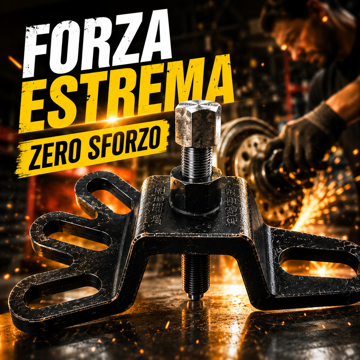 Estrattore universale per tamburi freno
