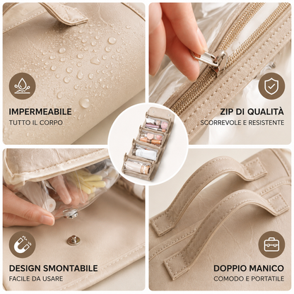Borsa Make-Up Pieghevole