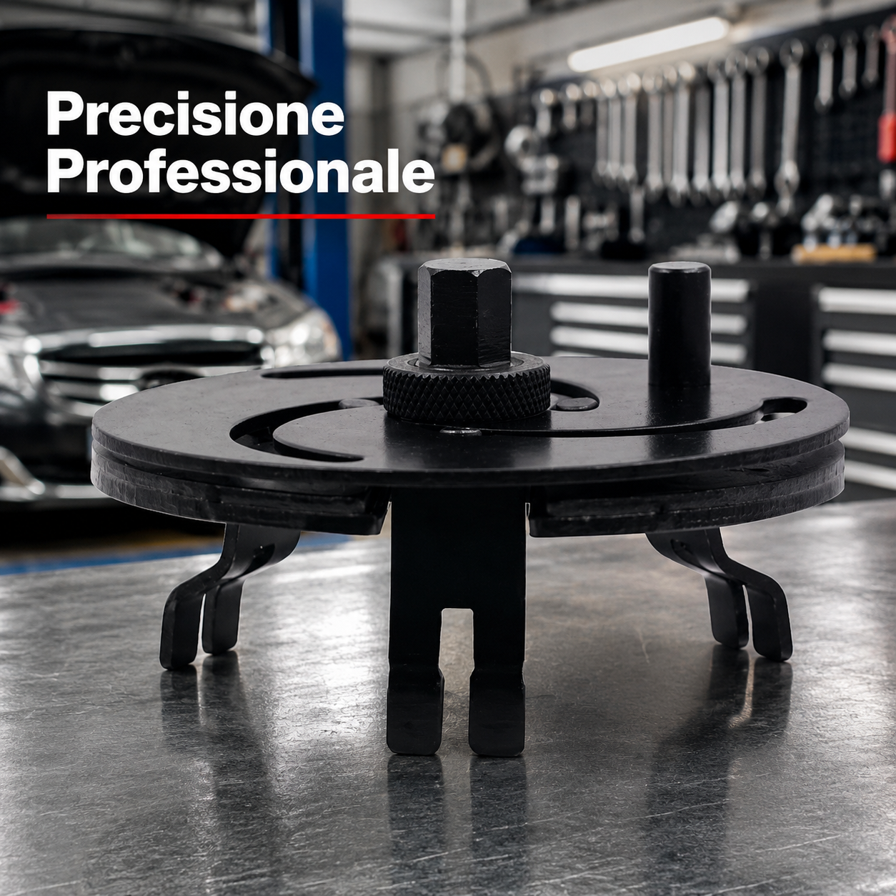 Attrezzo per smontare l’anello della pompa carburante