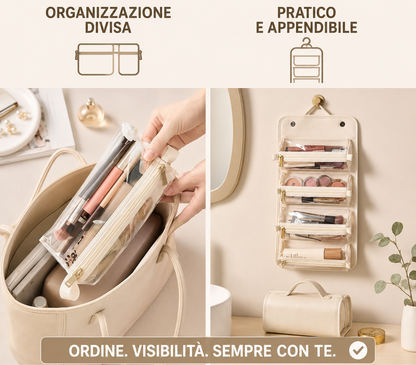 Borsa Make-Up Pieghevole