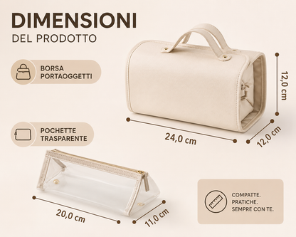 Borsa Make-Up Pieghevole