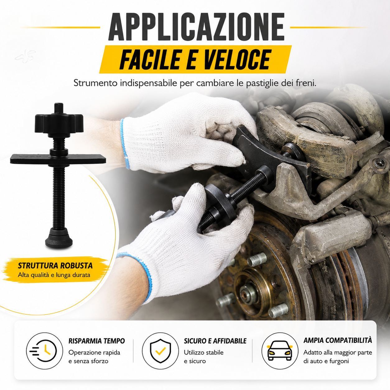 Compressore Pistone Freno