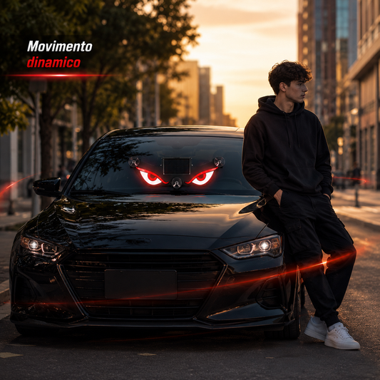 🔥 Luci LED effetto ‘occhi di demone’ per auto