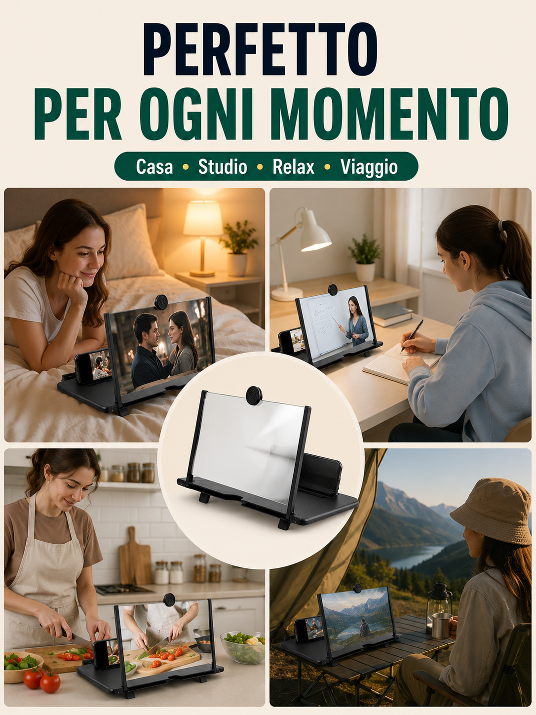 Ingranditore per Schermo Smartphone da 10" 📱
