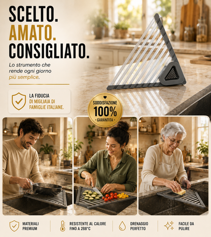 Supporto triangolare per lavello resistente