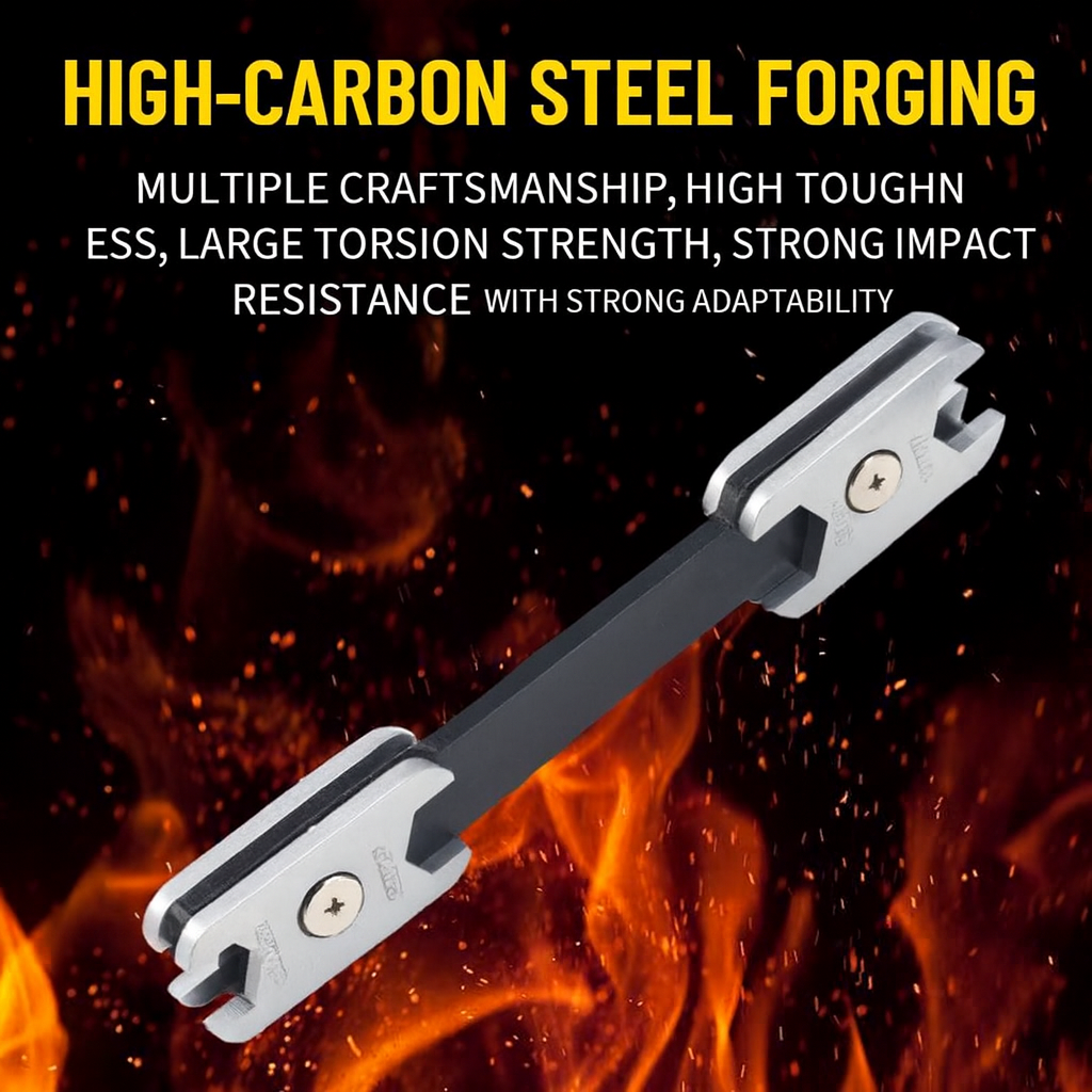 Chiave a cricchetto a doppia estremità