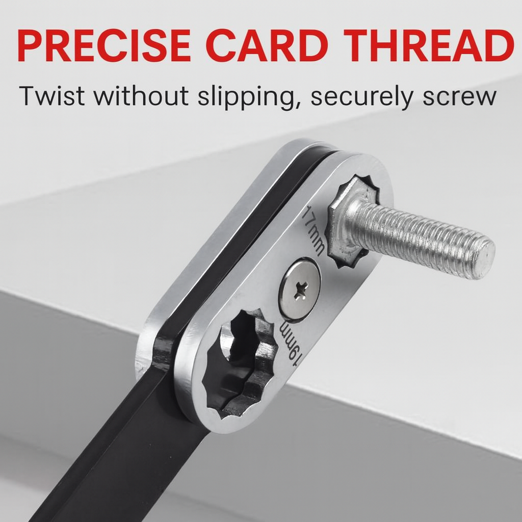 Chiave a cricchetto a doppia estremità