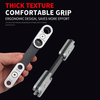 Chiave a cricchetto a doppia estremità