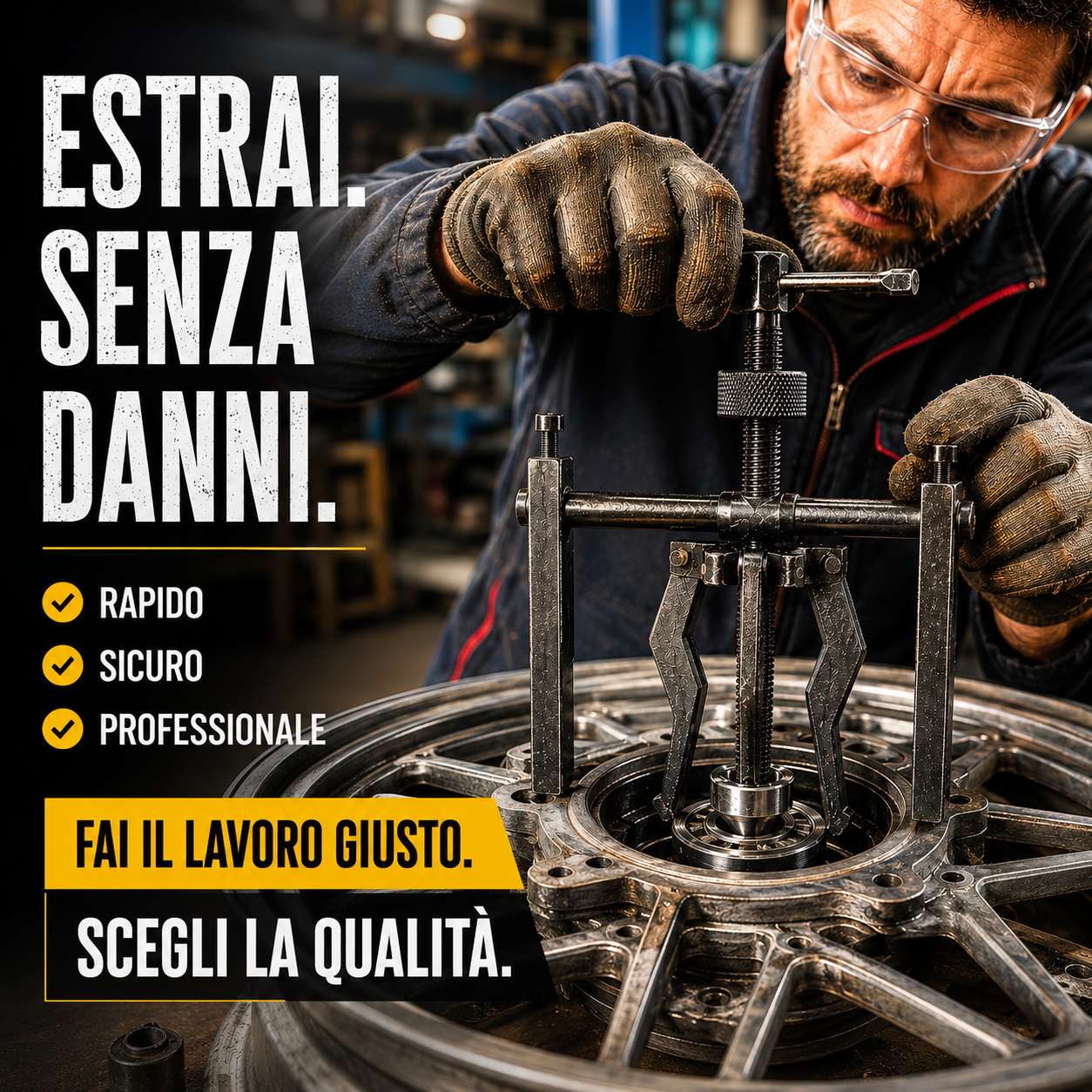 Estrattore Interno per Cuscinetti
