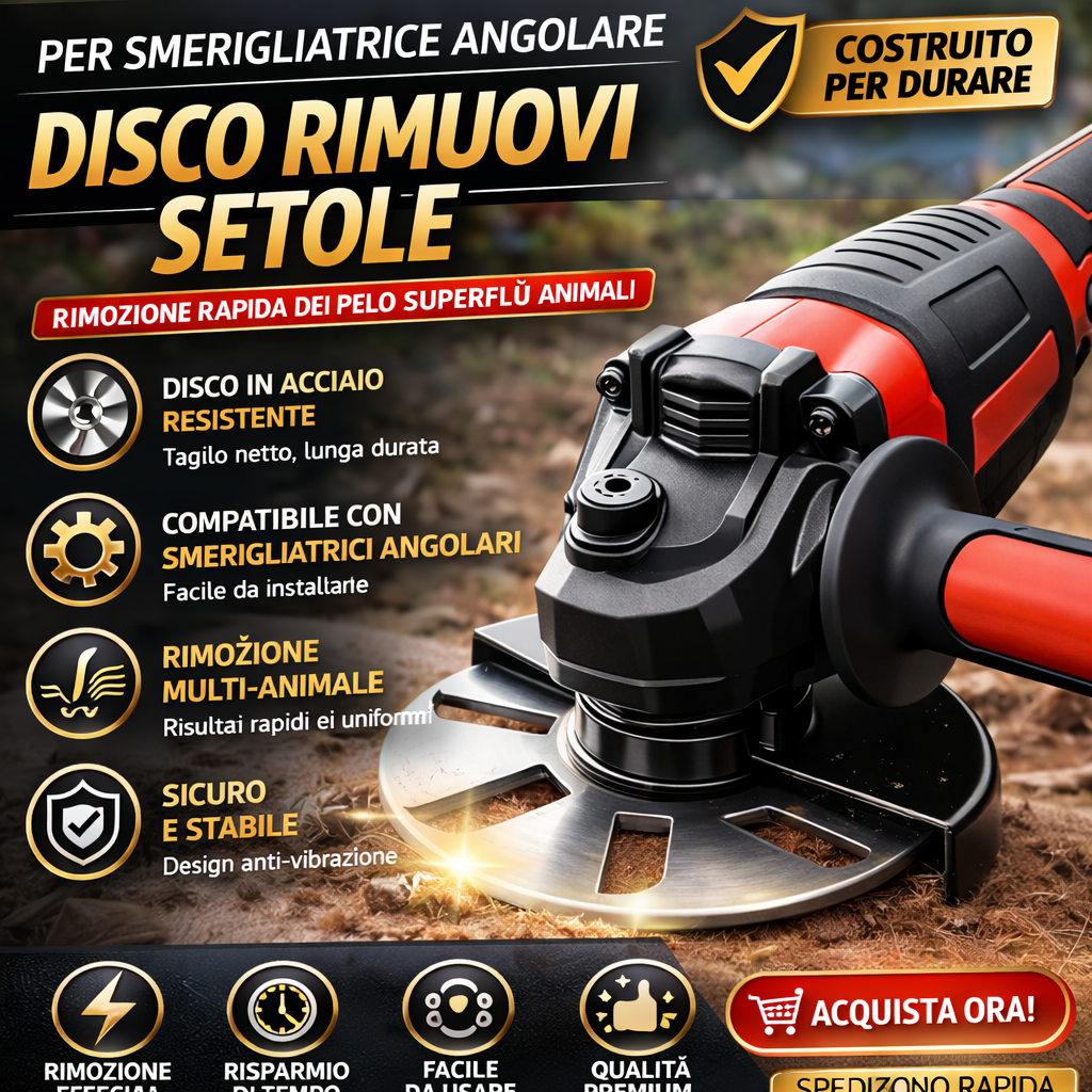 Disco Raschiatore per la Rimozione dei Peli