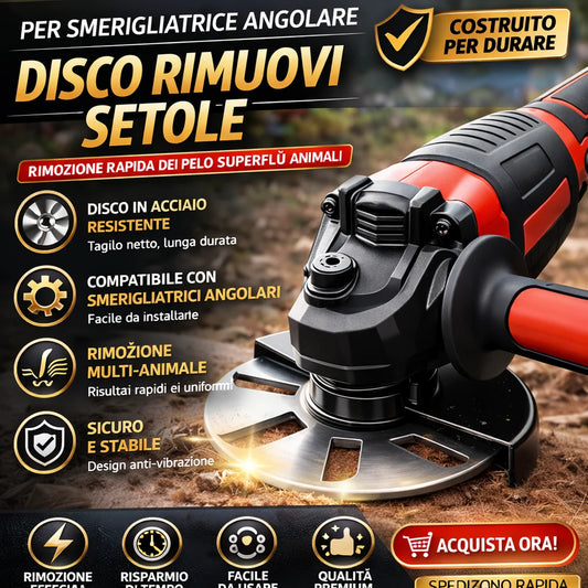 🔥Offerta speciale🔥Disco Rimuovi Pelo Maiale