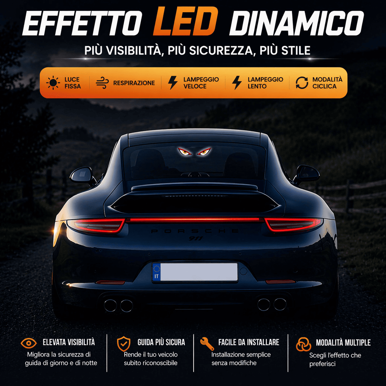 LED per Auto Occhio del Diavolo
