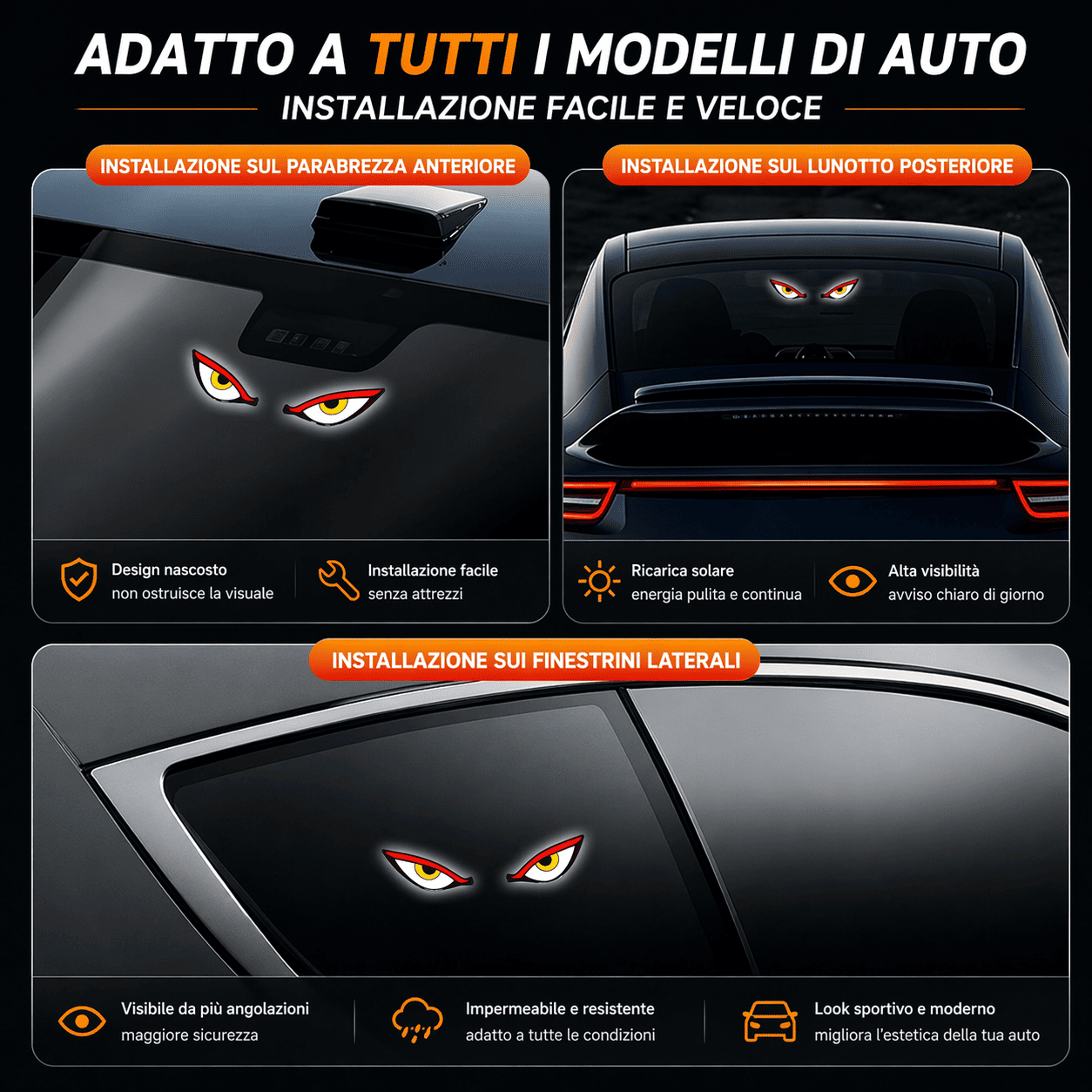 LED per Auto Occhio del Diavolo