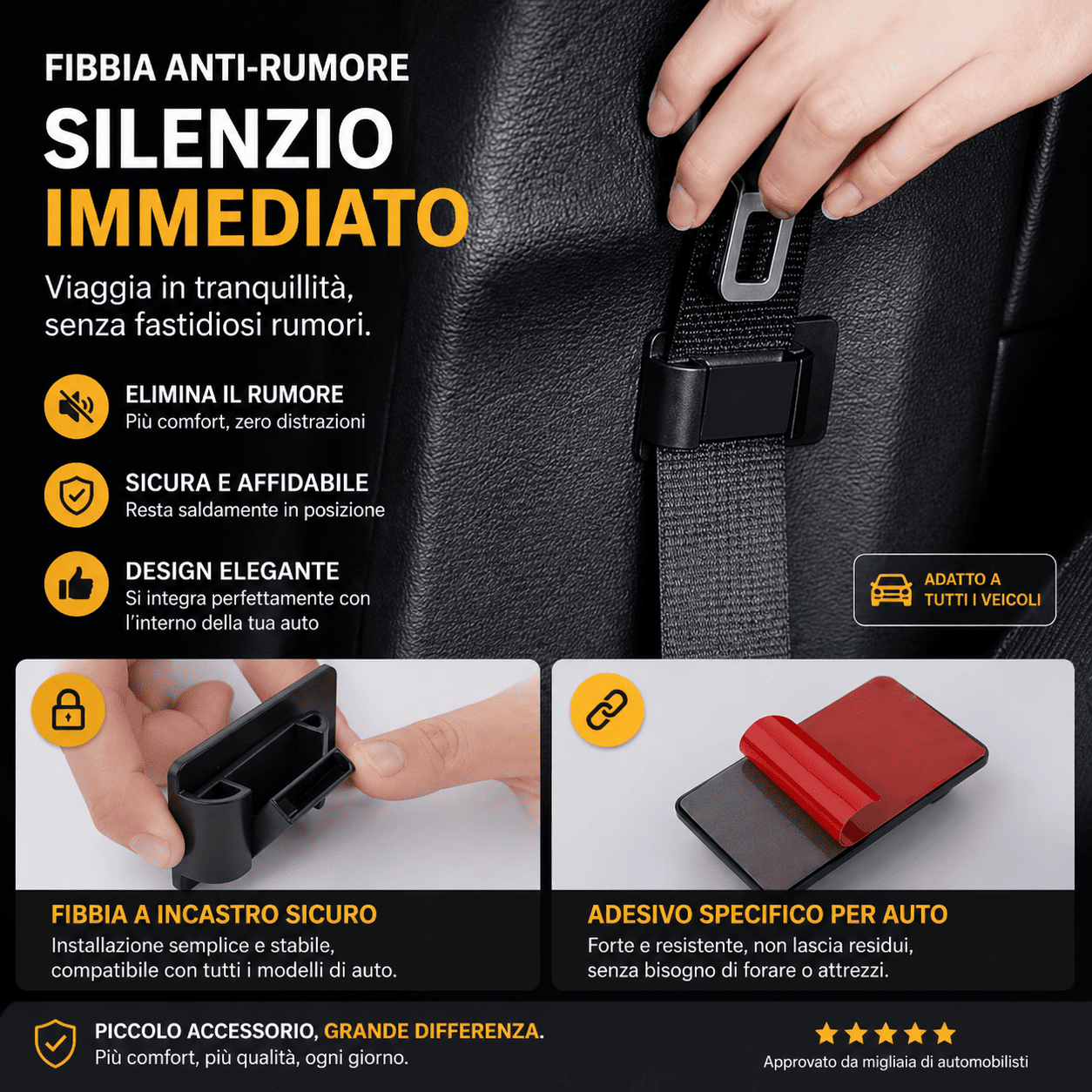 Supporto per Cintura di Sicurezza