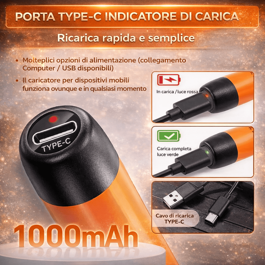 Pistola saldante a temperatura regolabile