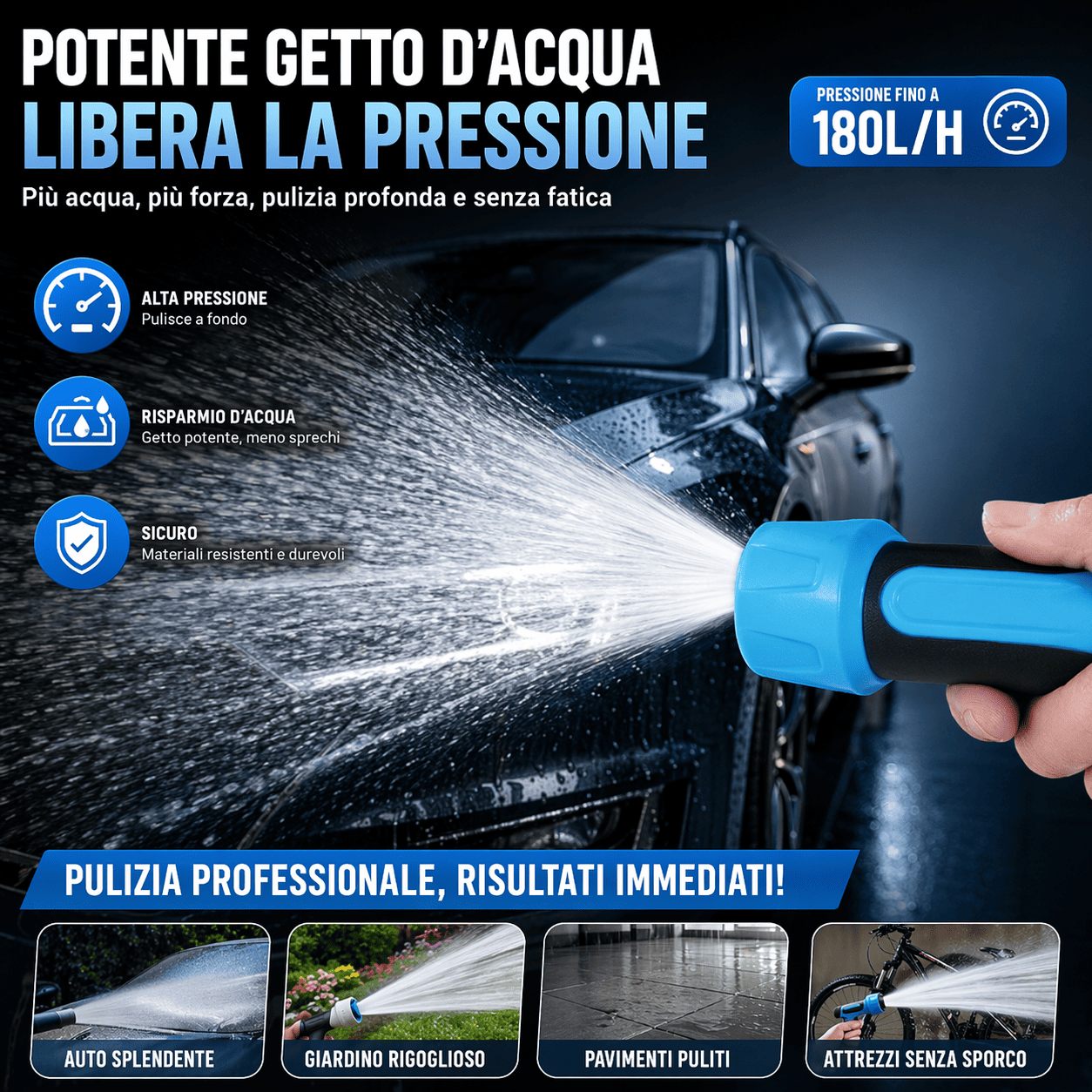 Pistola a spruzzo multifunzionale