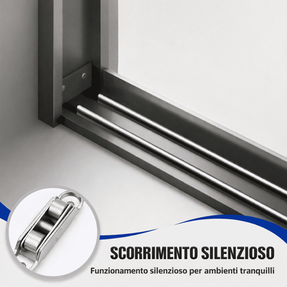 Carrucola in lega di zinco 80/88