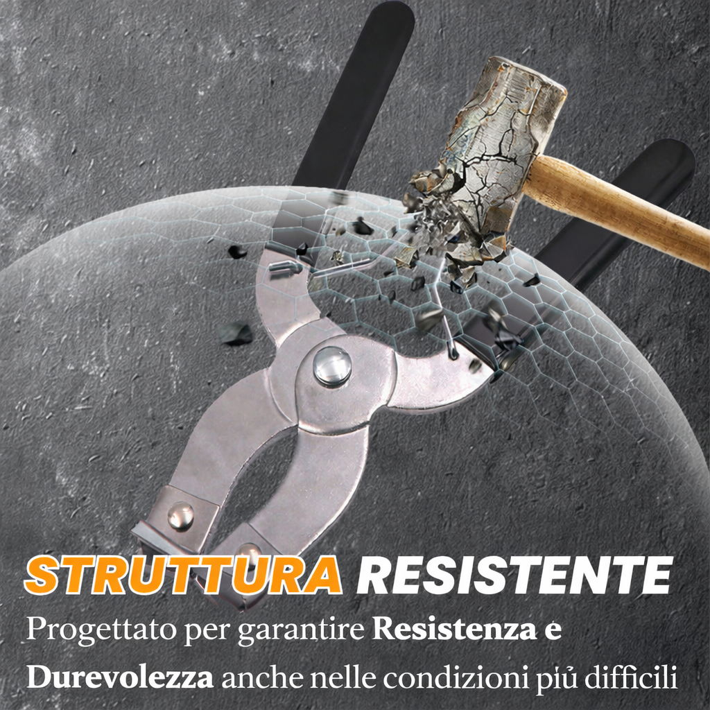 Pinza per fasce elastiche del pistone