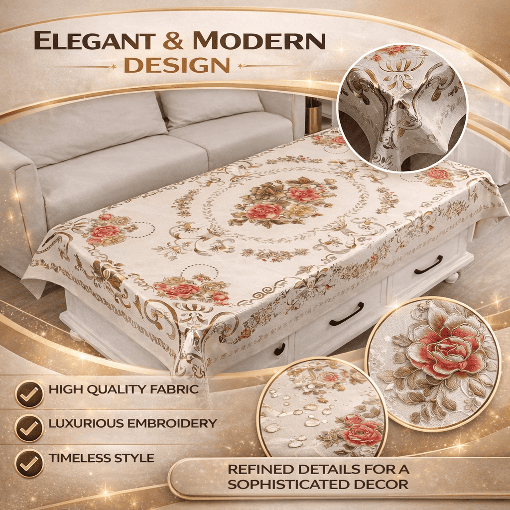 Tovaglia floreale multifunzionale impermeabile