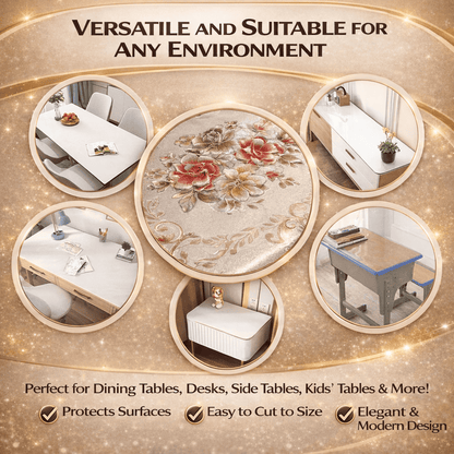 Tovaglia floreale multifunzionale impermeabile