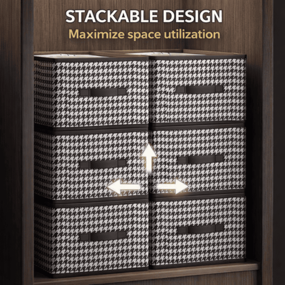 Organizzatore pieghevole per jeans da armadio