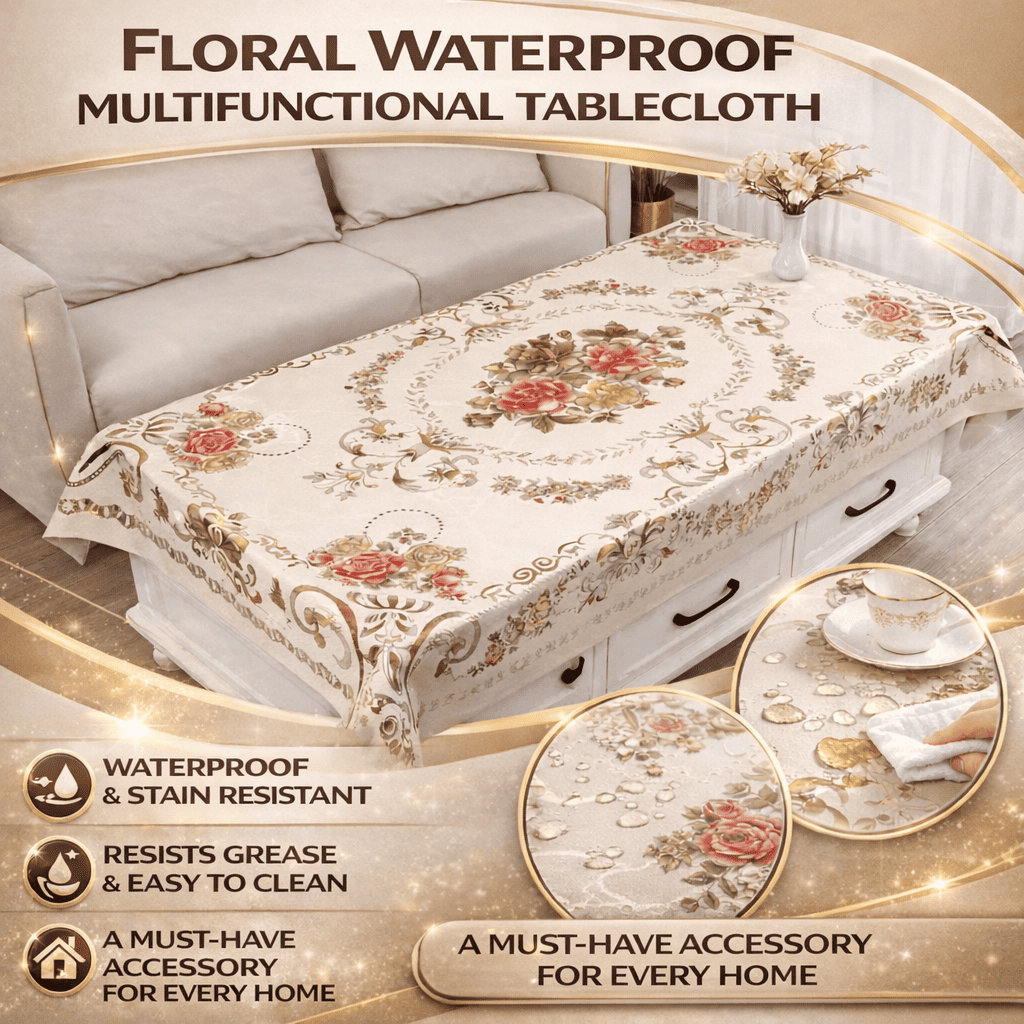 Tovaglia floreale multifunzionale impermeabile