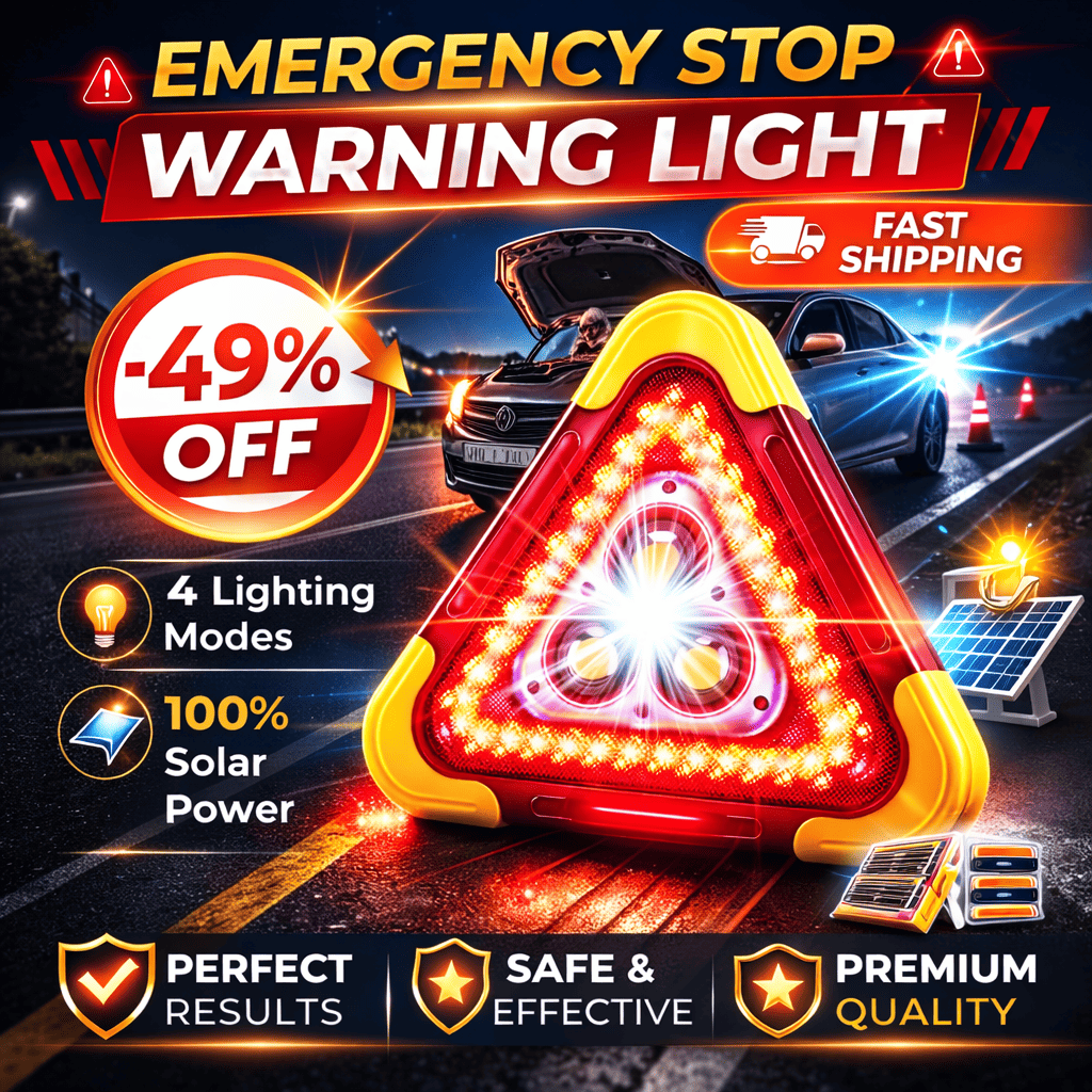 Luce di avvertimento per fermo di emergenza