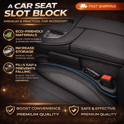 Blocco per fessura del sedile dell’auto