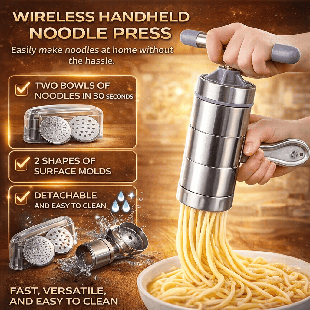 Macchina Manuale per Pasta in Acciaio Inossidabile