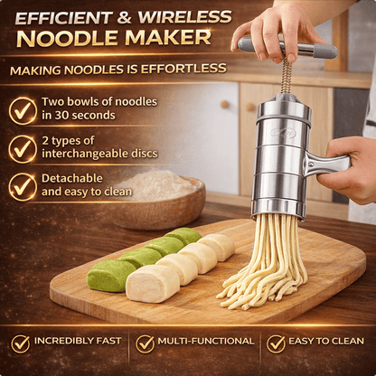 Macchina Manuale per Pasta in Acciaio Inossidabile