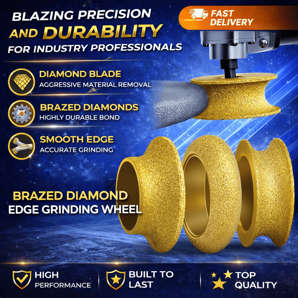 Mola per Bordi con Diamante Brasato