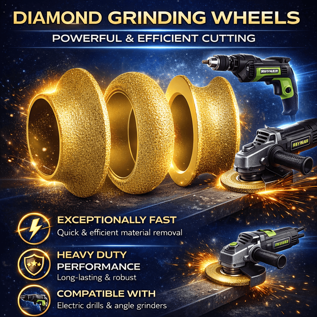 Mola per Bordi con Diamante Brasato