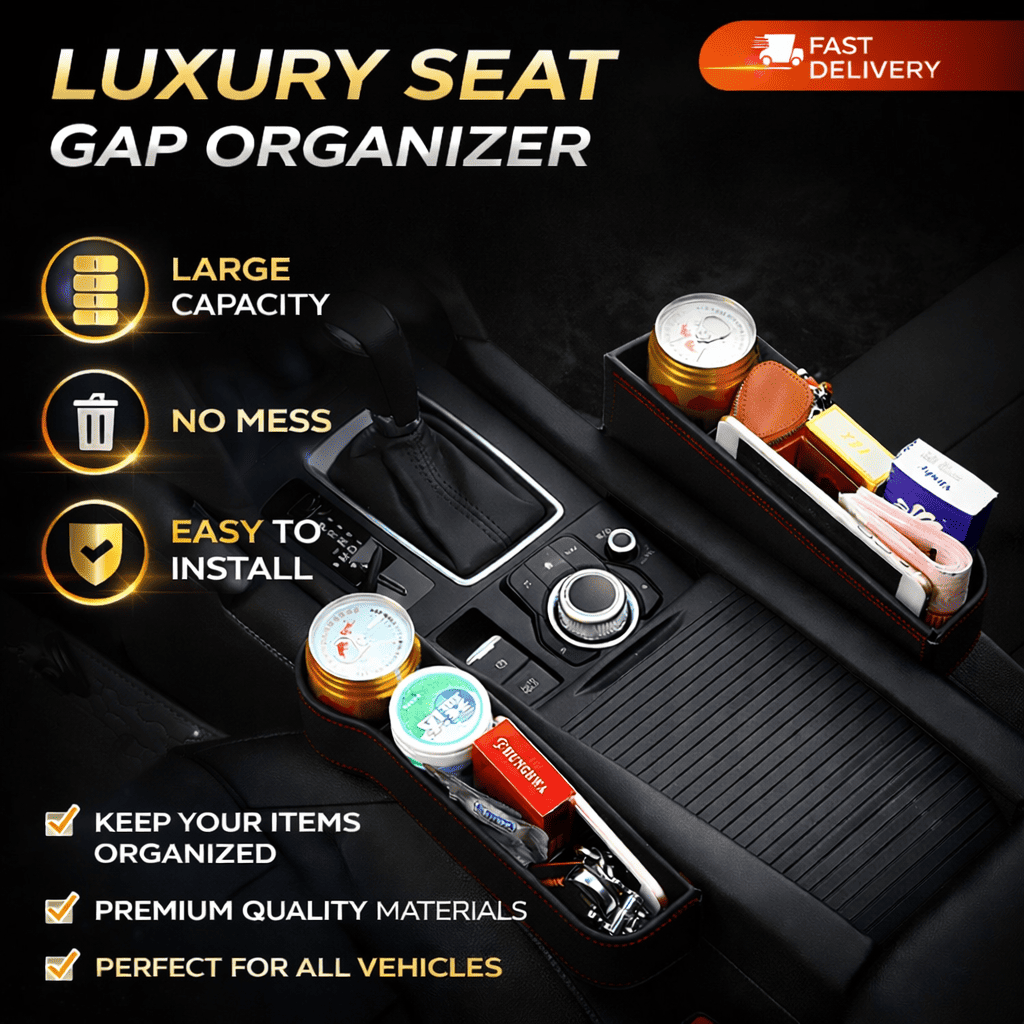 Organizzatore di Lusso per Fessura del Sedile