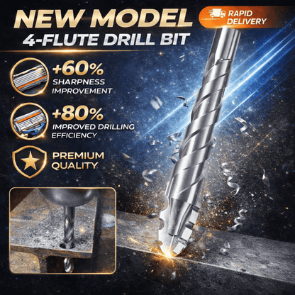 Set di 4 Punte Multifunzione ad Alte Prestazioni