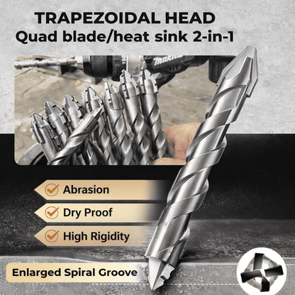 Set di 4 Punte Multifunzione ad Alte Prestazioni