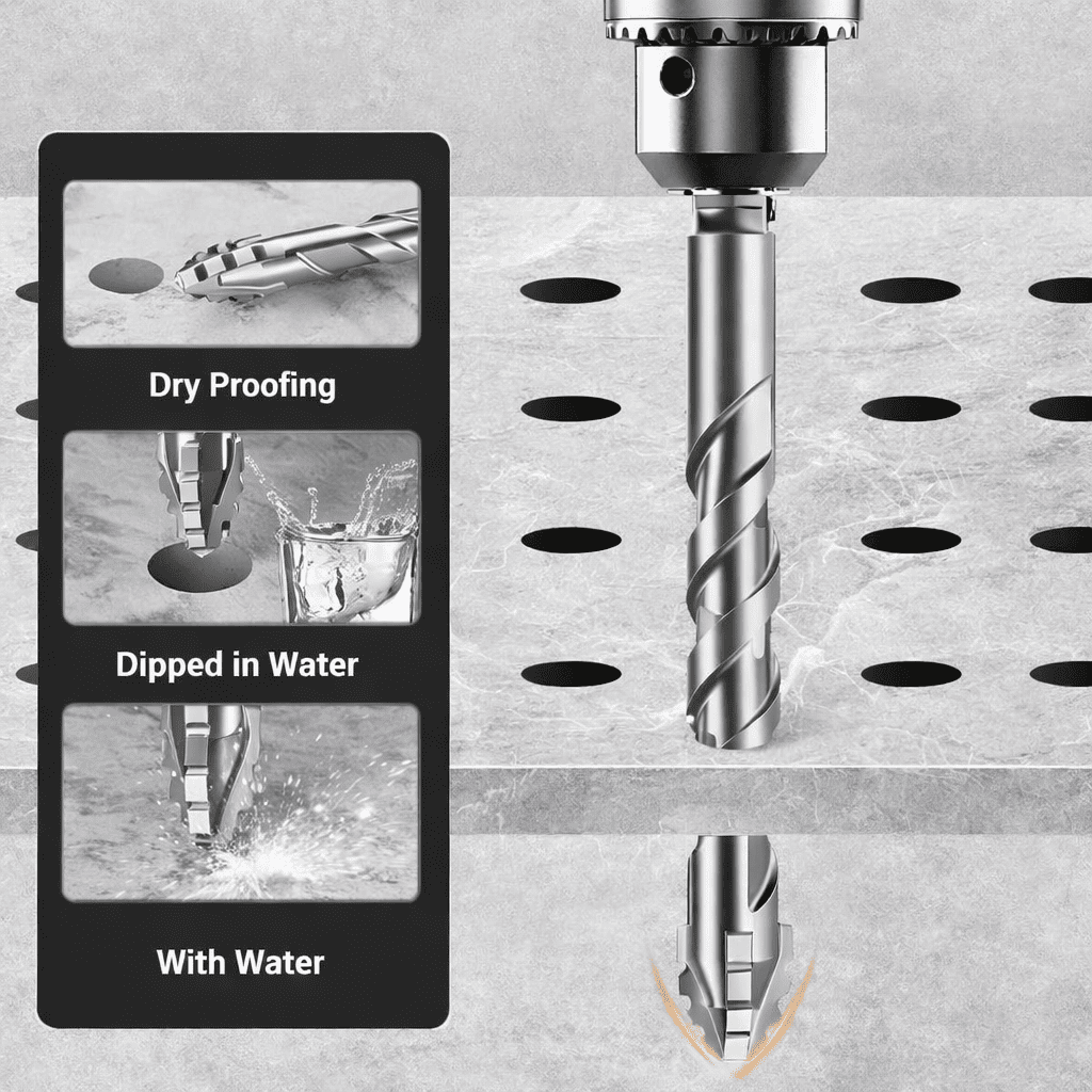 Set di 4 Punte Multifunzione ad Alte Prestazioni