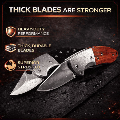 Coltello Pieghevole in Acciaio Inossidabile