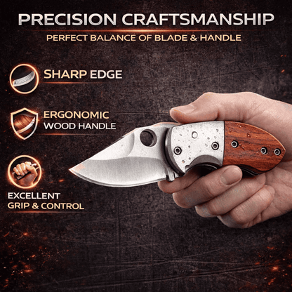 Coltello Pieghevole in Acciaio Inossidabile