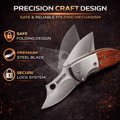 Coltello Pieghevole in Acciaio Inossidabile