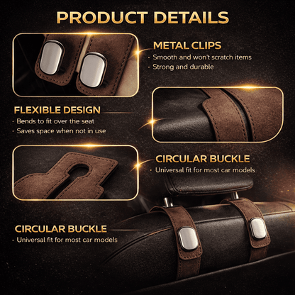 Gancio per Sedile Posteriore dell’Auto